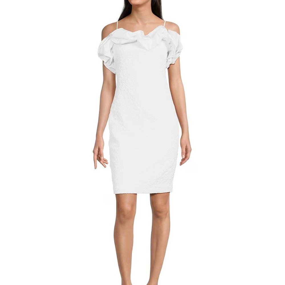 Badgley Mischka White Dress
